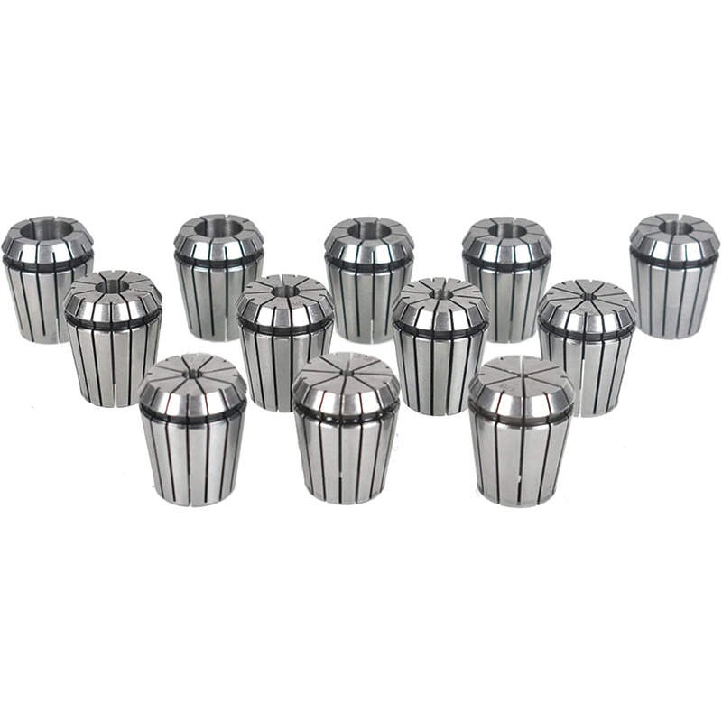 BowLift | 12 PCS ER32 Collet Set, Super Accuracy Spring Collet Chuck Set, 1/8"-3/4" for CNC Engraving Machine Milling Lathe Tool Drill Press