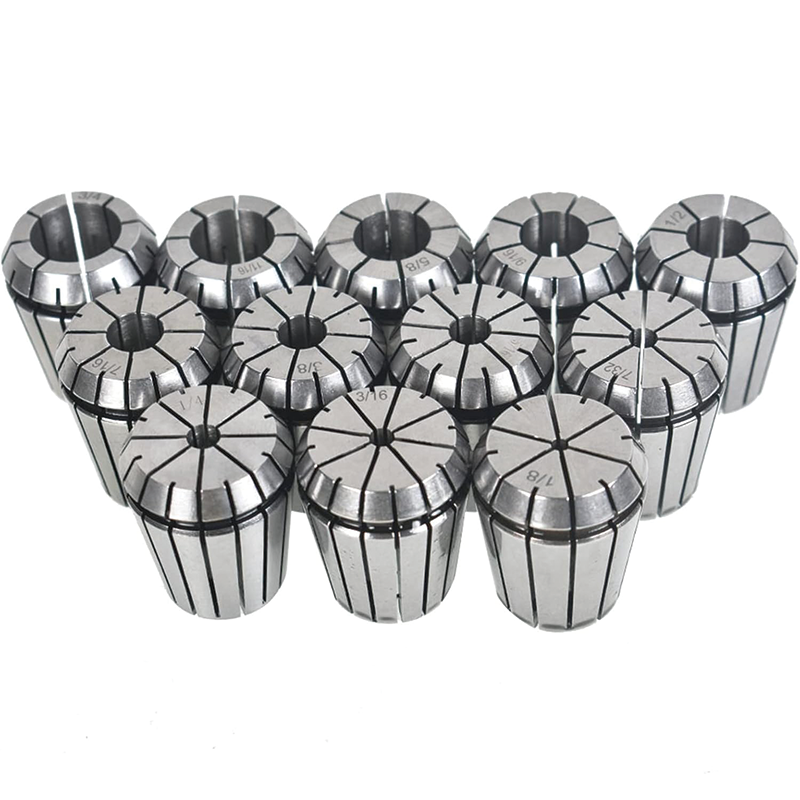 BowLift | 12 PCS ER32 Collet Set, Super Accuracy Spring Collet Chuck Set, 1/8"-3/4" for CNC Engraving Machine Milling Lathe Tool Drill Press