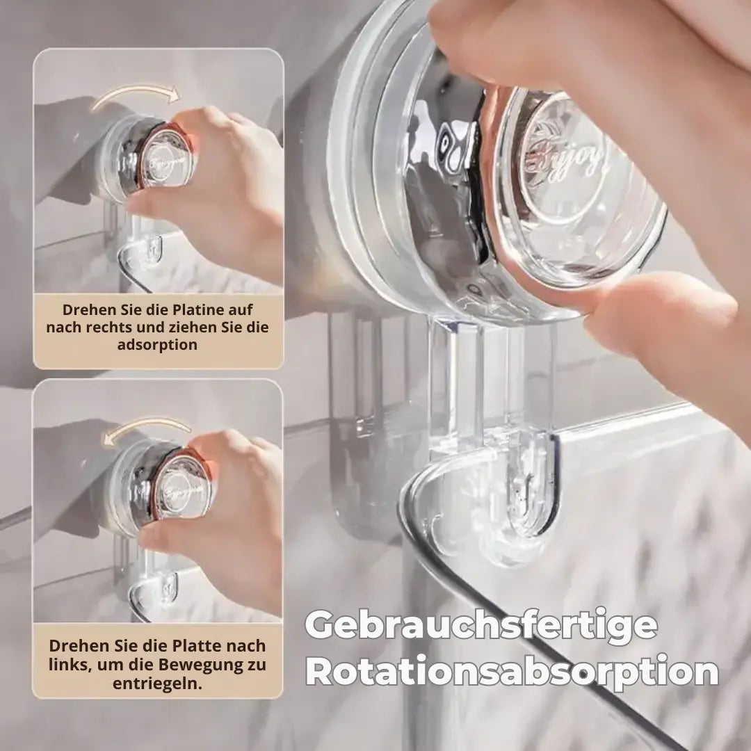 BowLift | Shower shelf with glacier design – Stylish organization in the bathroom