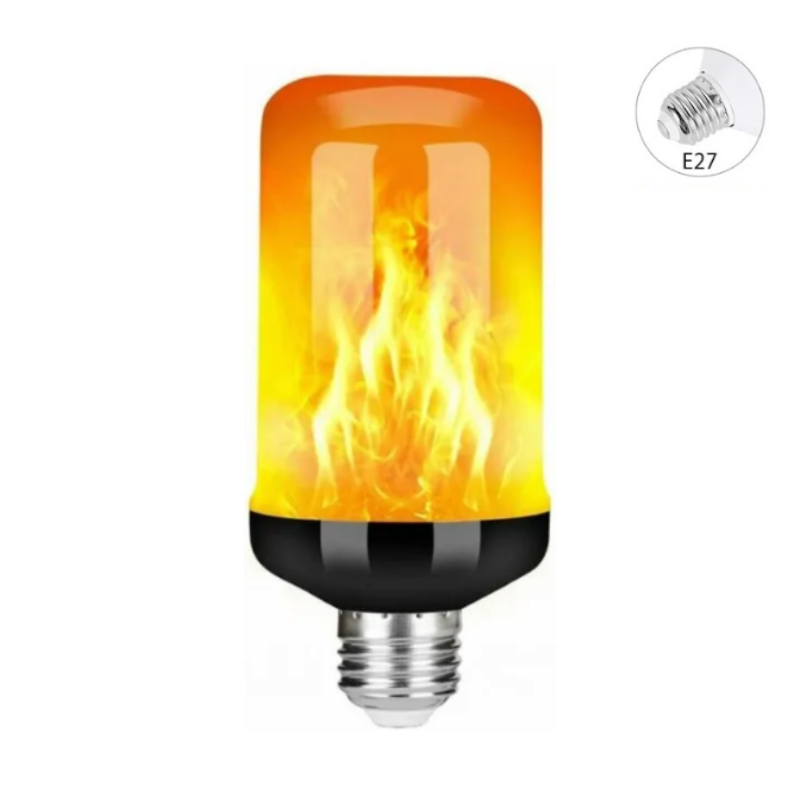 BowLift | Flickering Flame LED Bulb | Energy-Efficient, Safe & Ideal for Cozy Home Ambiance