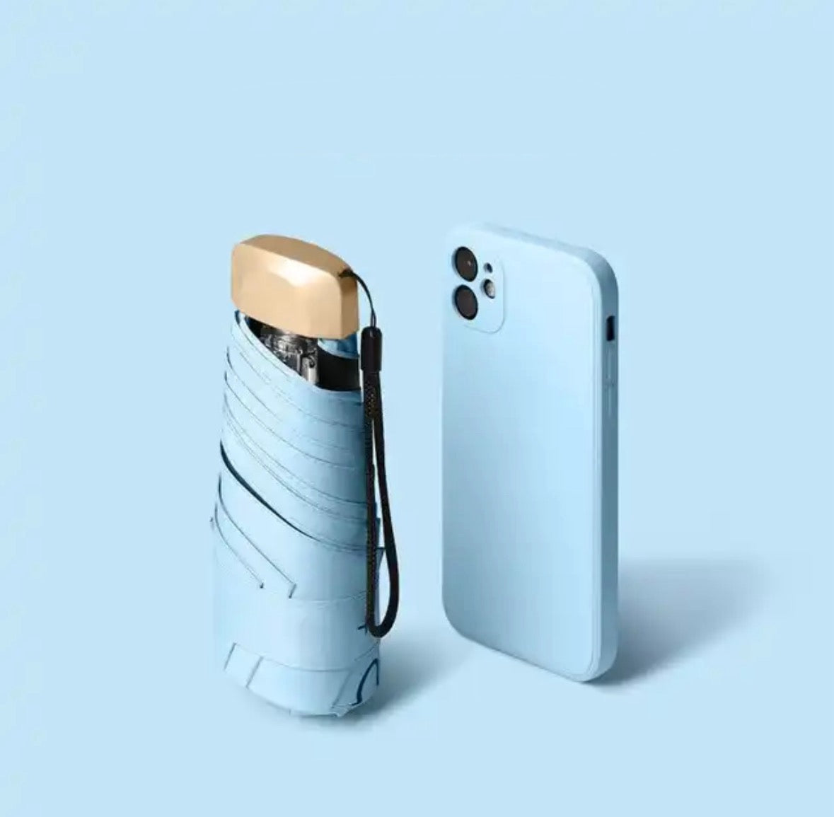 BowLift | Compact Mini Umbrella – Portable Rain and Sun Protector for On the Go