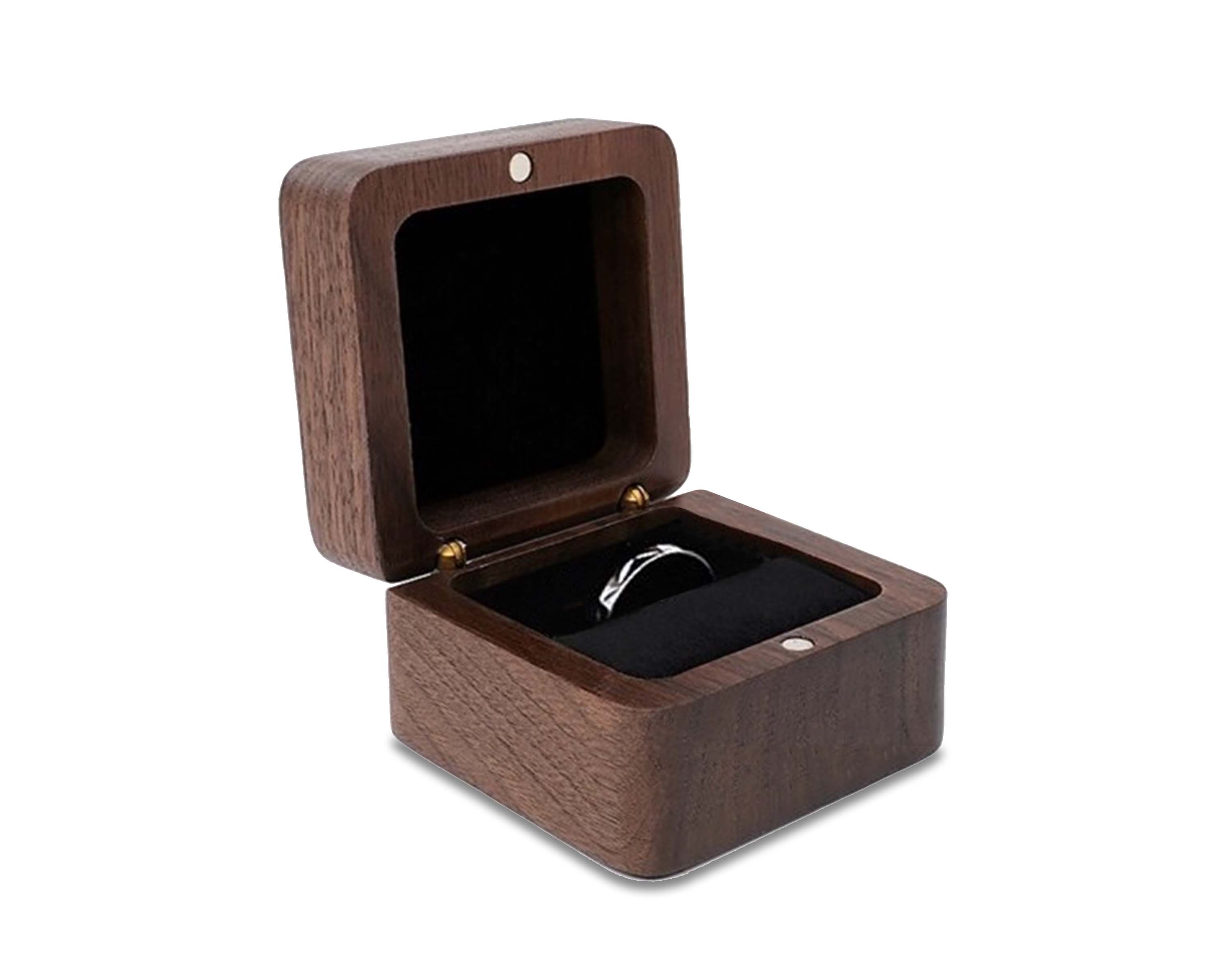 BowLift | Wooden boxes | Wooden jewelry box, wedding ring box, earring rings