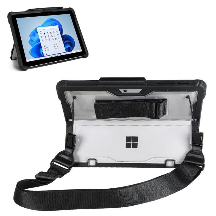 BowLift | For MicroSoft Surface Pro 4 / 5 / 6 / 7 / 7+ Acrylic transparent hand and shoulder strap laptop case