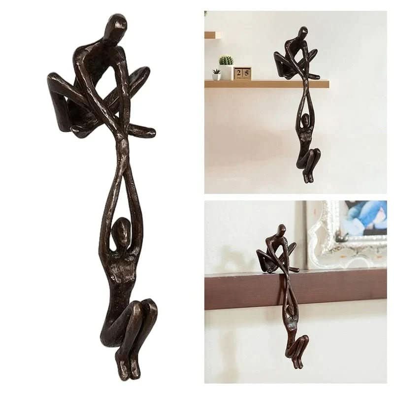 BowLift | Decorative Resin Sculpture for Love and Balance