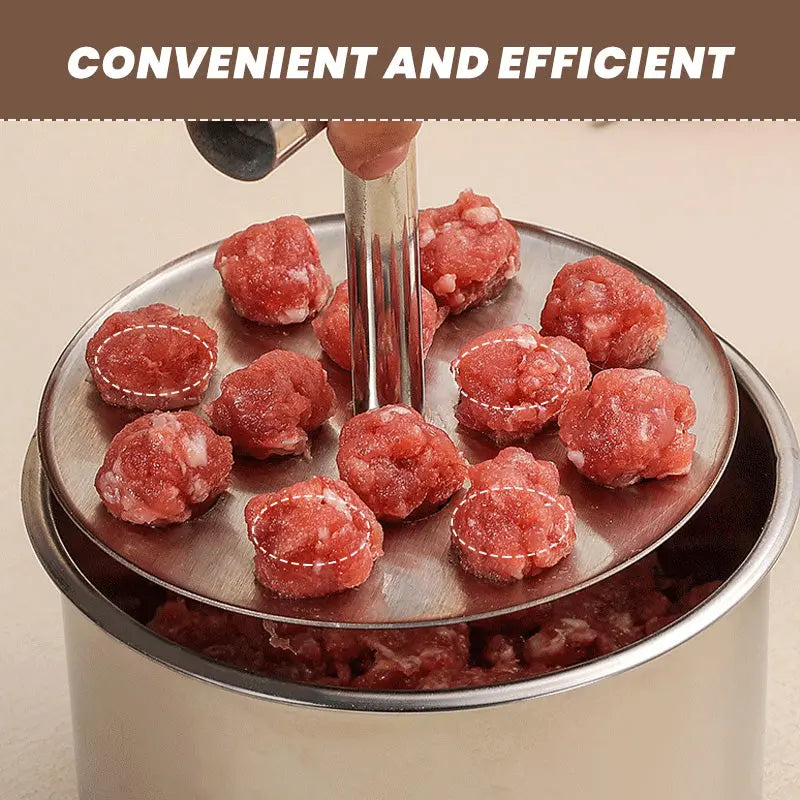 BowLift | Stainless Steel Meatball Maker – perfect spheres effortlessly