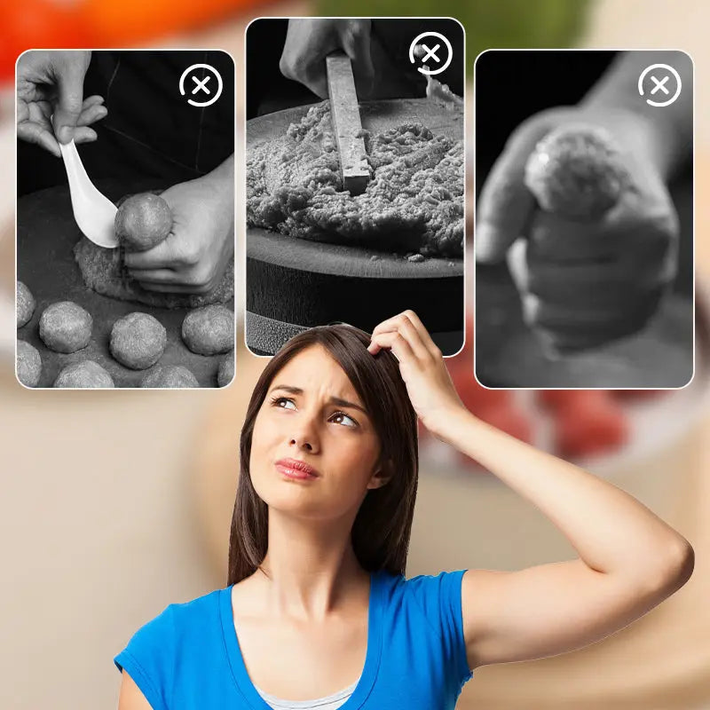 BowLift | Stainless Steel Meatball Maker – perfect spheres effortlessly