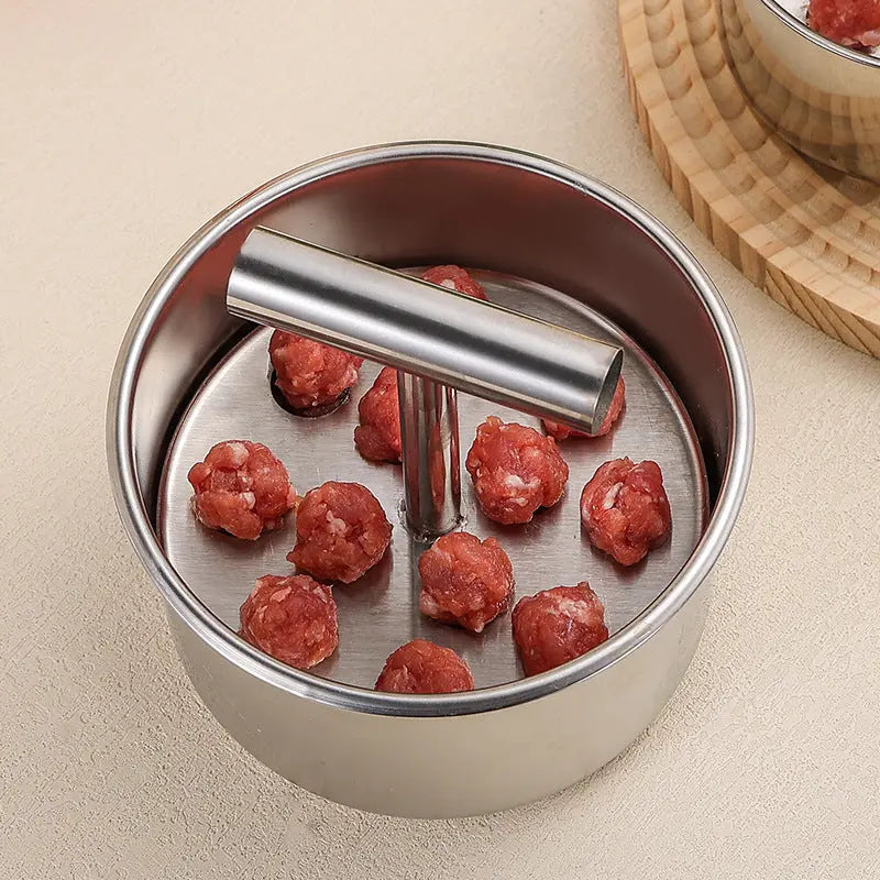BowLift | Stainless Steel Meatball Maker – perfect spheres effortlessly