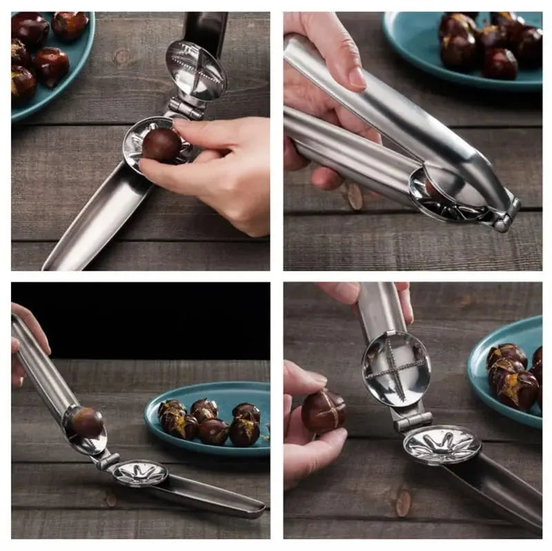 BowLift | Stainless Steel Chestnut Peeler for Easy Shelling
