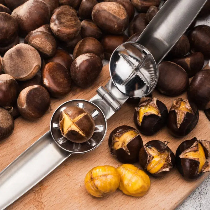 BowLift | Stainless Steel Chestnut Peeler for Easy Shelling