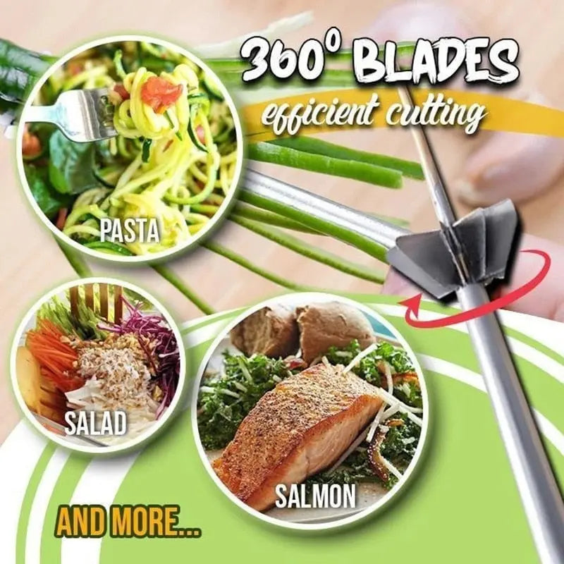 BowLift | Stainless Steel Onion Slicer – for even strips and decorative presentation