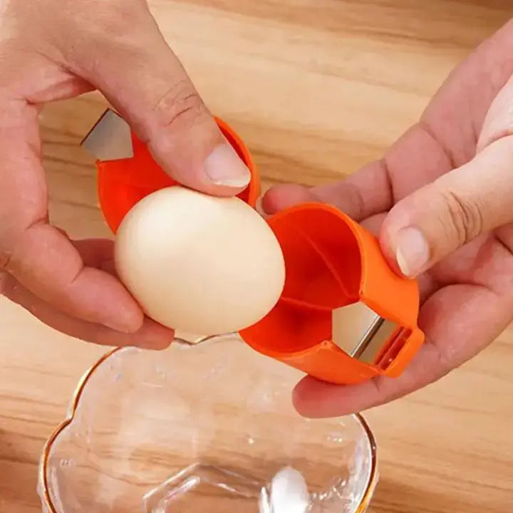BowLift | Clean & Quick Egg Opener – With integrated separator attachment for yolk & egg white