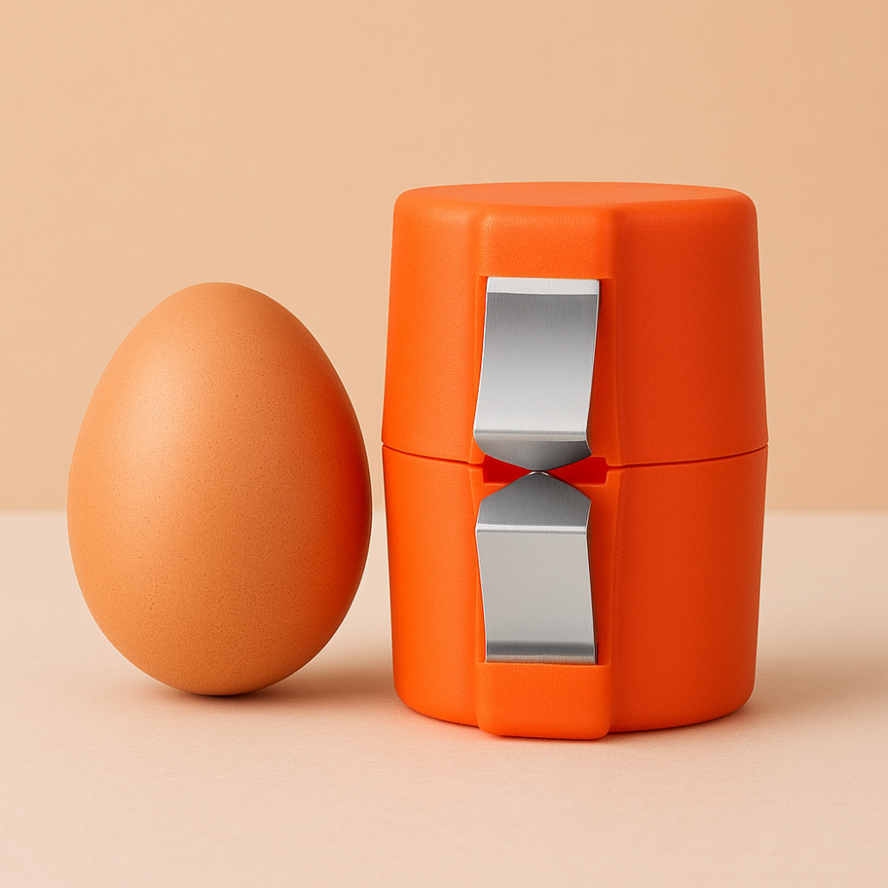 BowLift | Egg Cracker Kitchen Tool Stainless Steel
