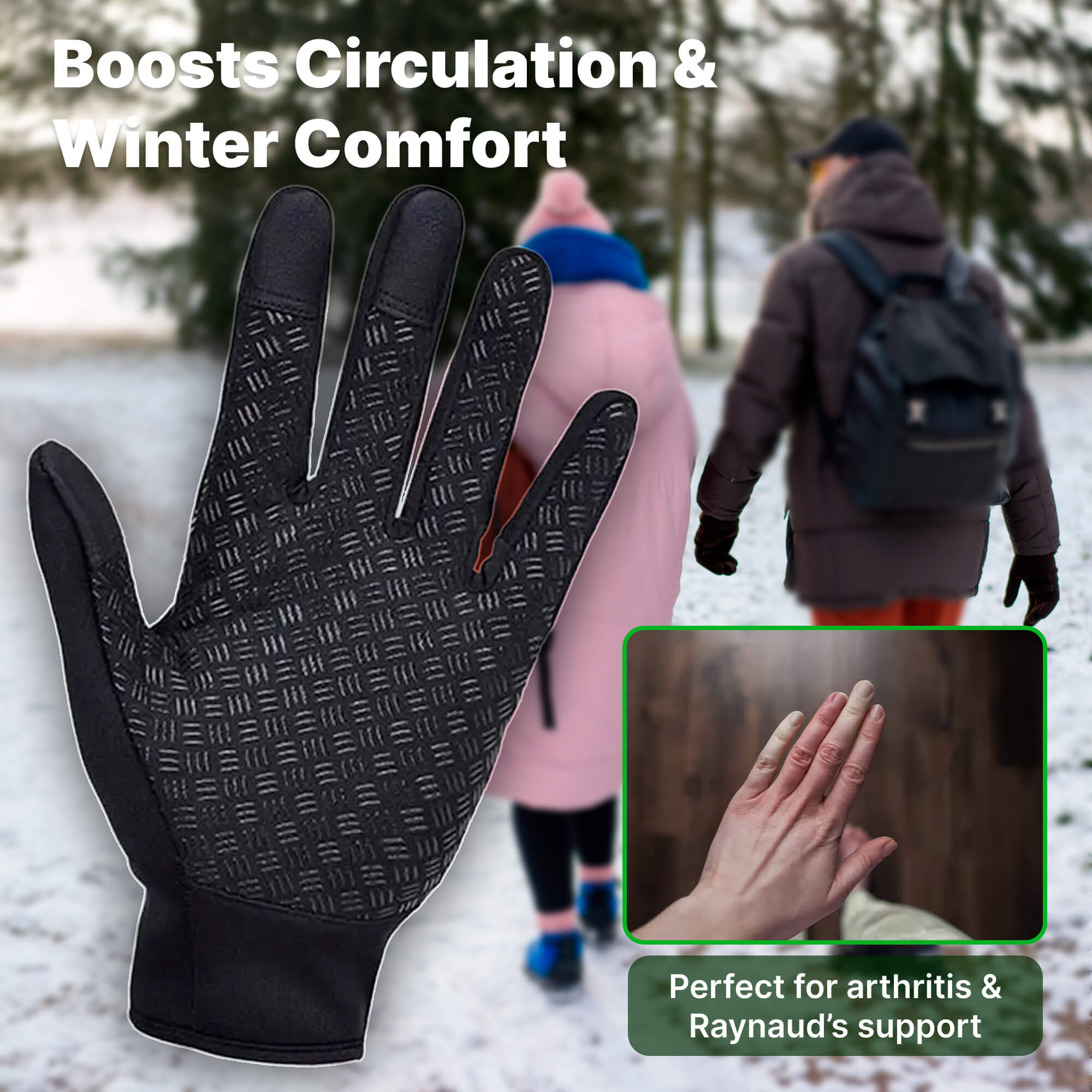 BowLift | Gear Tech™ | Electric Thermal Waterproof Winter Gloves