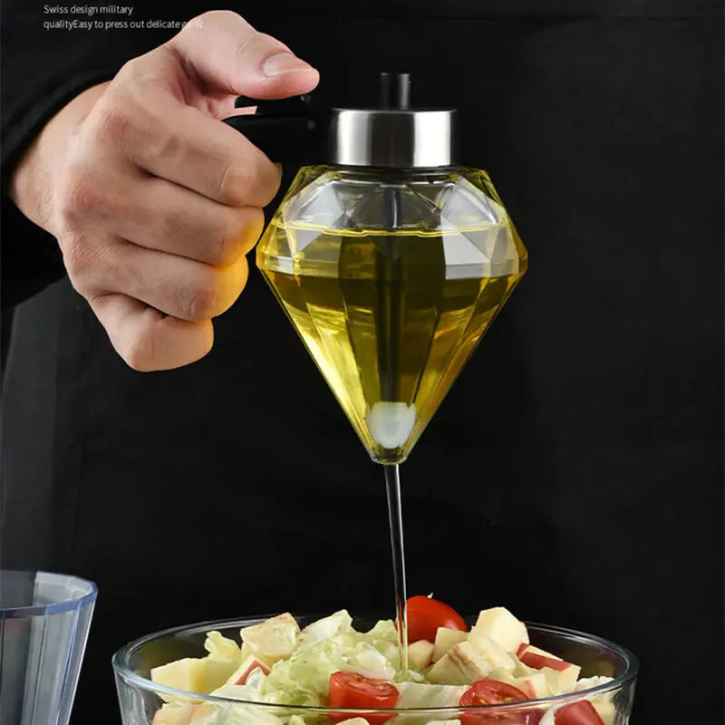 BowLift | Elegant OIL & syrup dispenser made of glass – For clean pouring with style