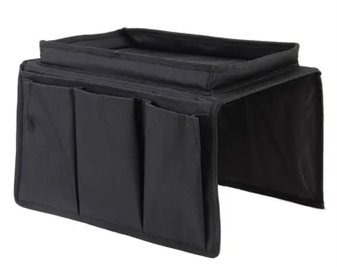 BowLift | Elegant Sofa Armrest Tray with Organizer for Drinks and Accessories