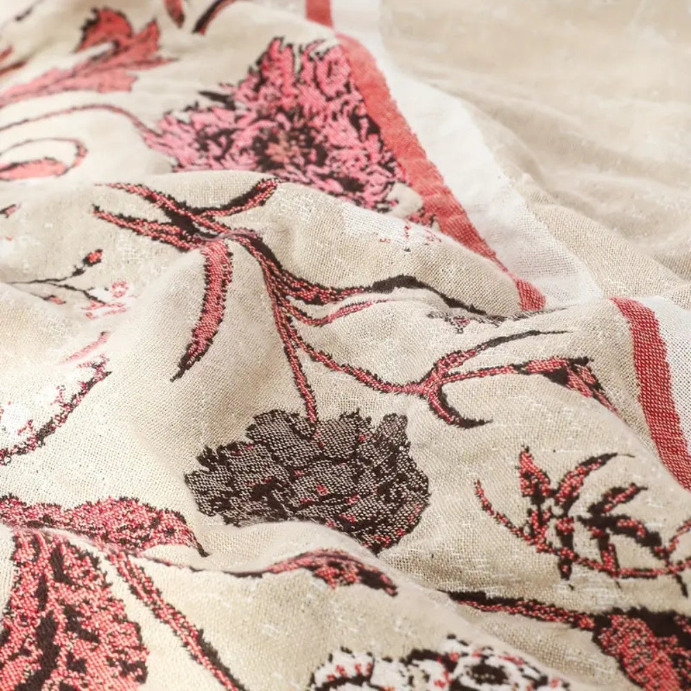 BowLift | Elira Rose Floral Cotton Blanket