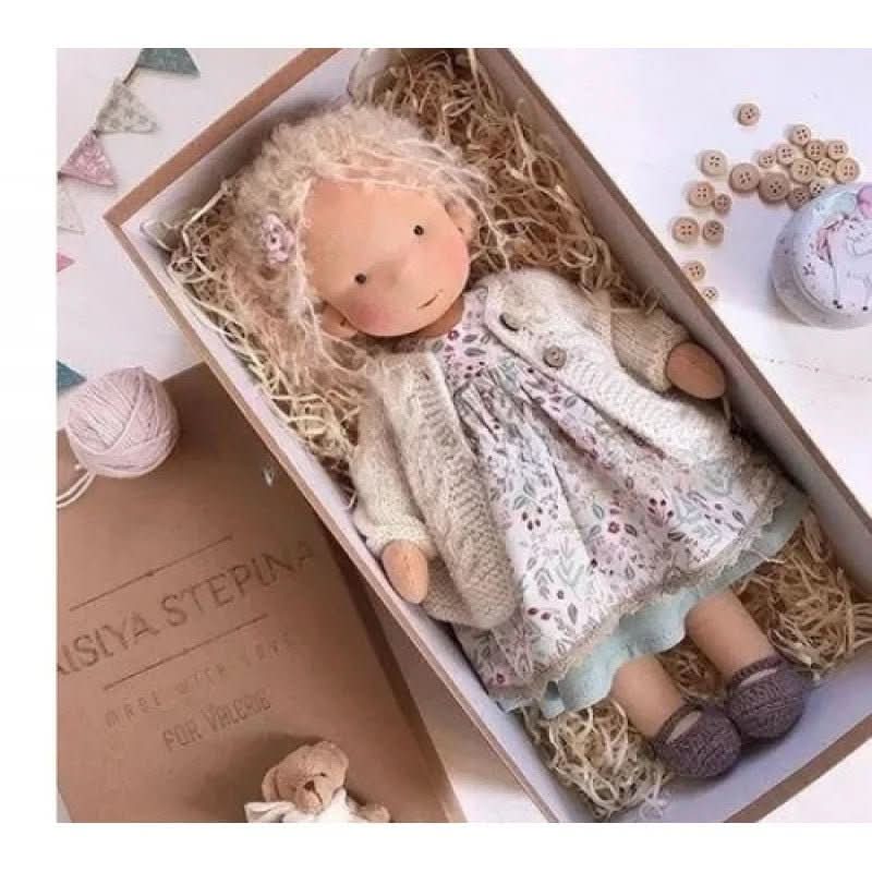 BowLift | Handcrafted Cotton Waldorf Doll for Creative Play