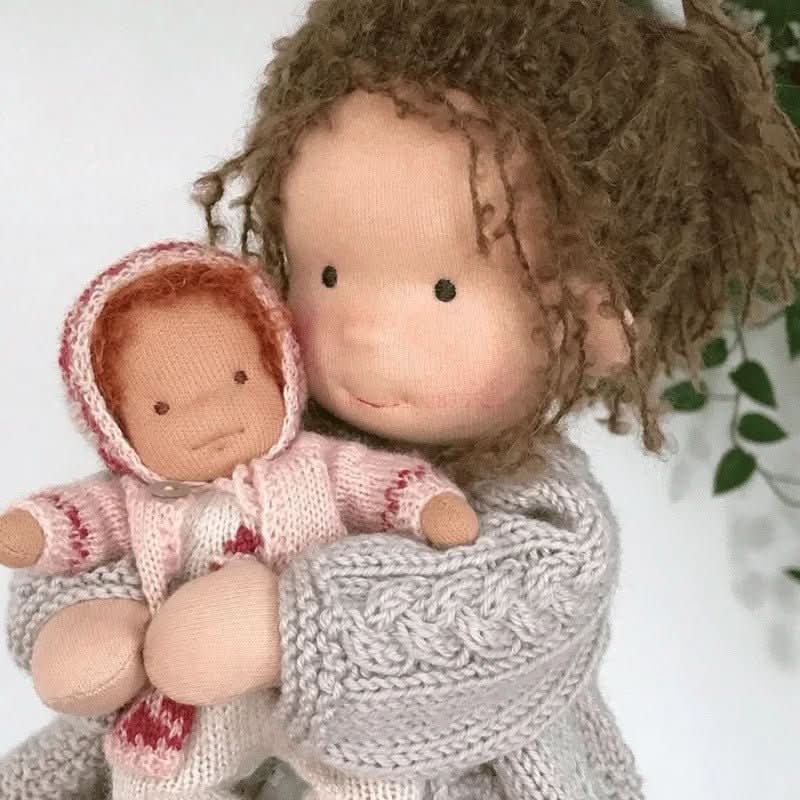 BowLift | Handcrafted Cotton Waldorf Doll for Creative Play