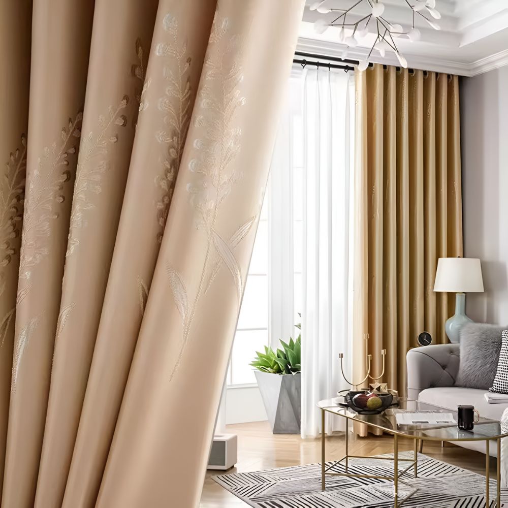 BowLift | Elysian Leaf Blackout Curtains