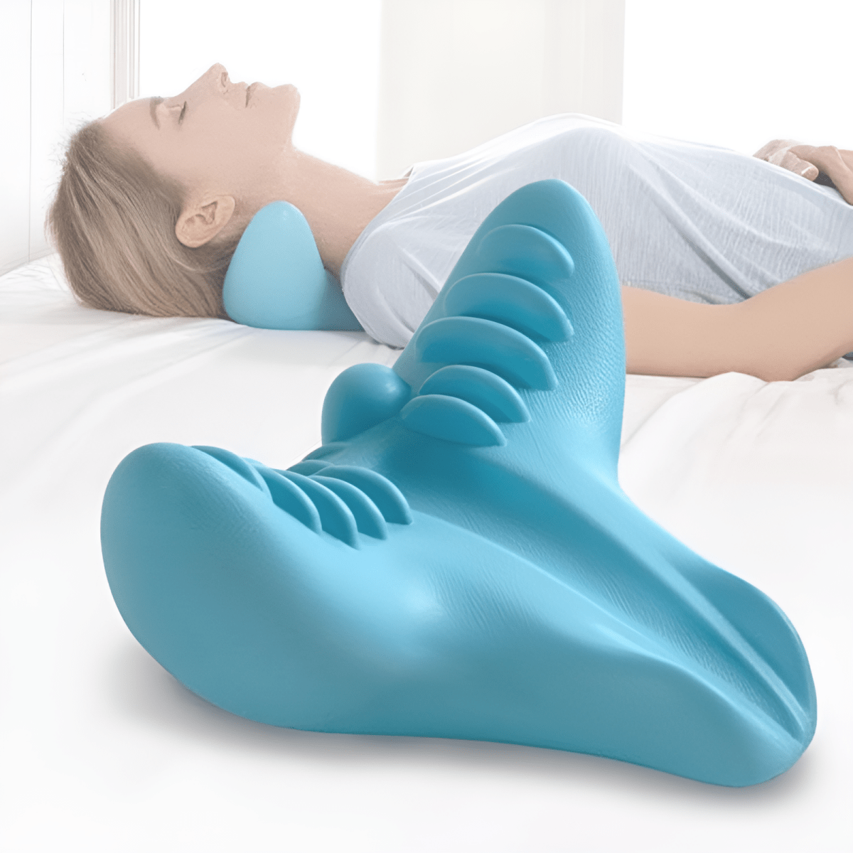 BowLift | Ergonomic Neck Massage Pillow for Relaxation & Pain Relief