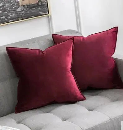 BowLift | VelvetLuxe – Elegant velvet cushion cover with refined details