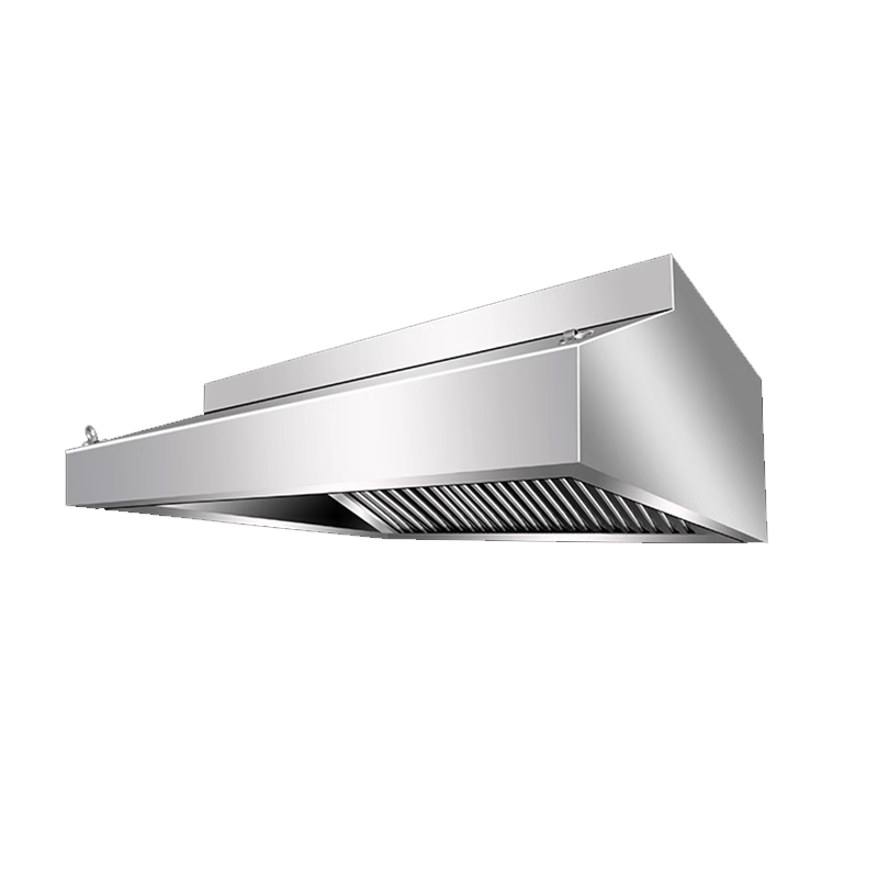 BowLift | Exhaust Hood Commercial Range Hood Thickened Stainless Steel Exhaust Hood Large Suction Fan Canteen Restaurant Kitchen Dedicated