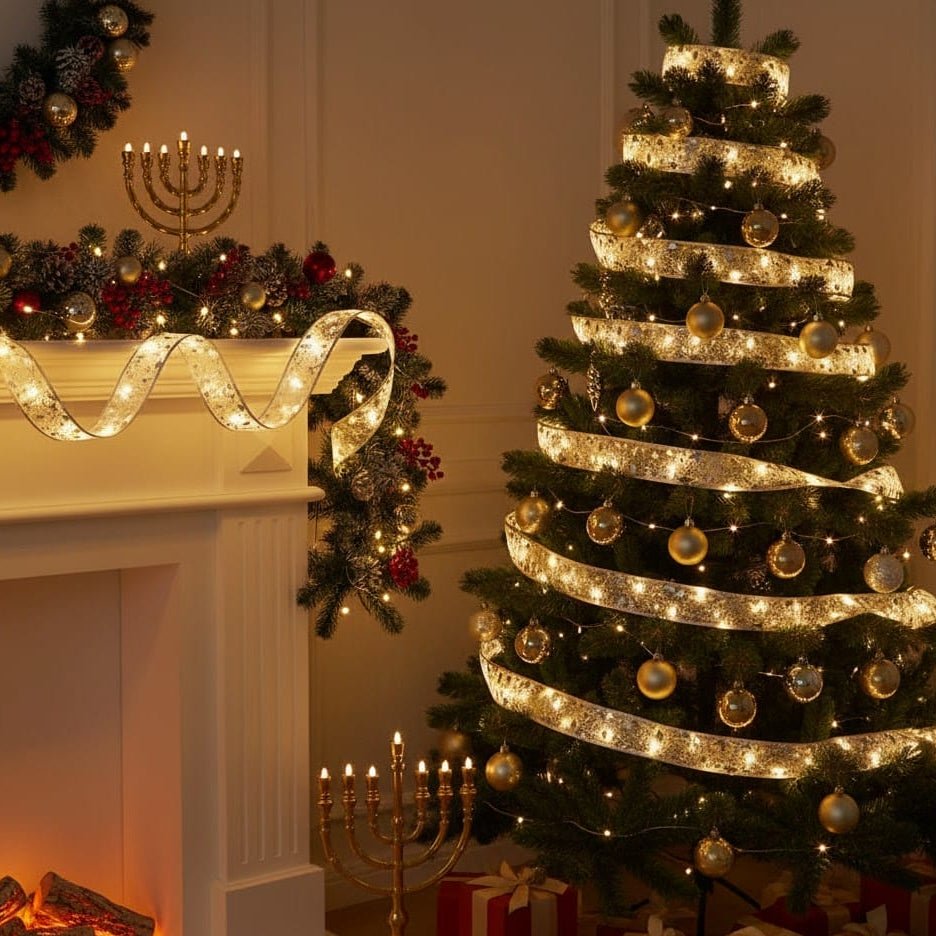 BowLift | Double-layer LED string lights for Christmas trees