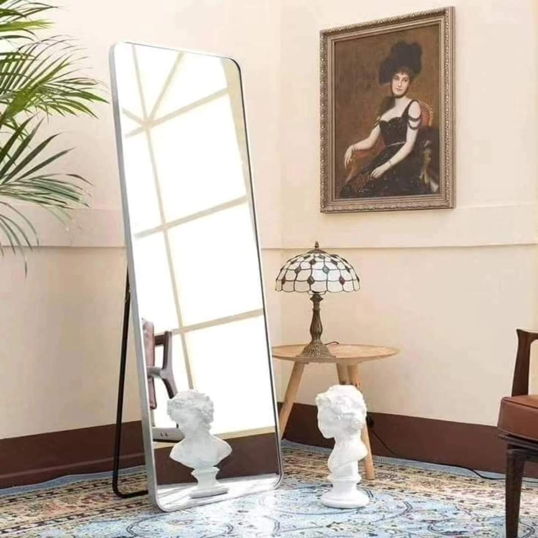 BowLift | Unbreakable Full Body Mirror with Metallic Frame