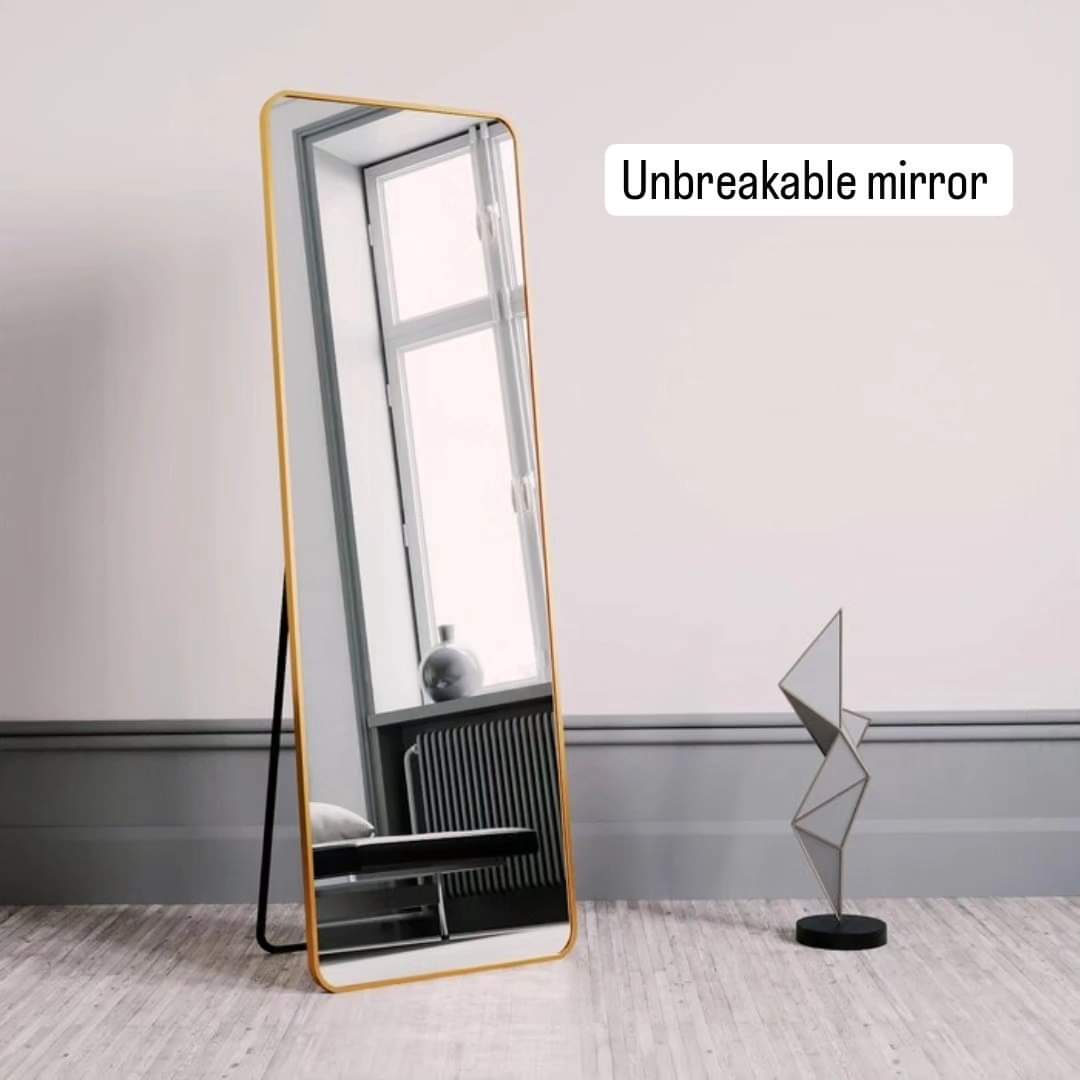 BowLift | Unbreakable Full Body Mirror with Metallic Frame