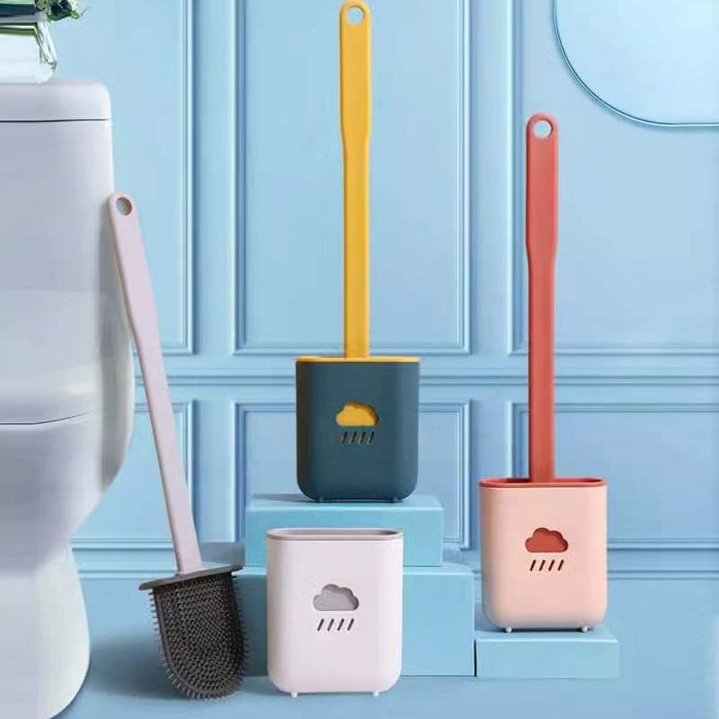 BowLift | Flat Head Silicone Toilet Brush