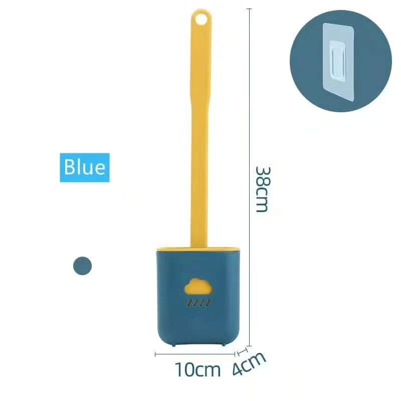 BowLift | Flat Head Silicone Toilet Brush