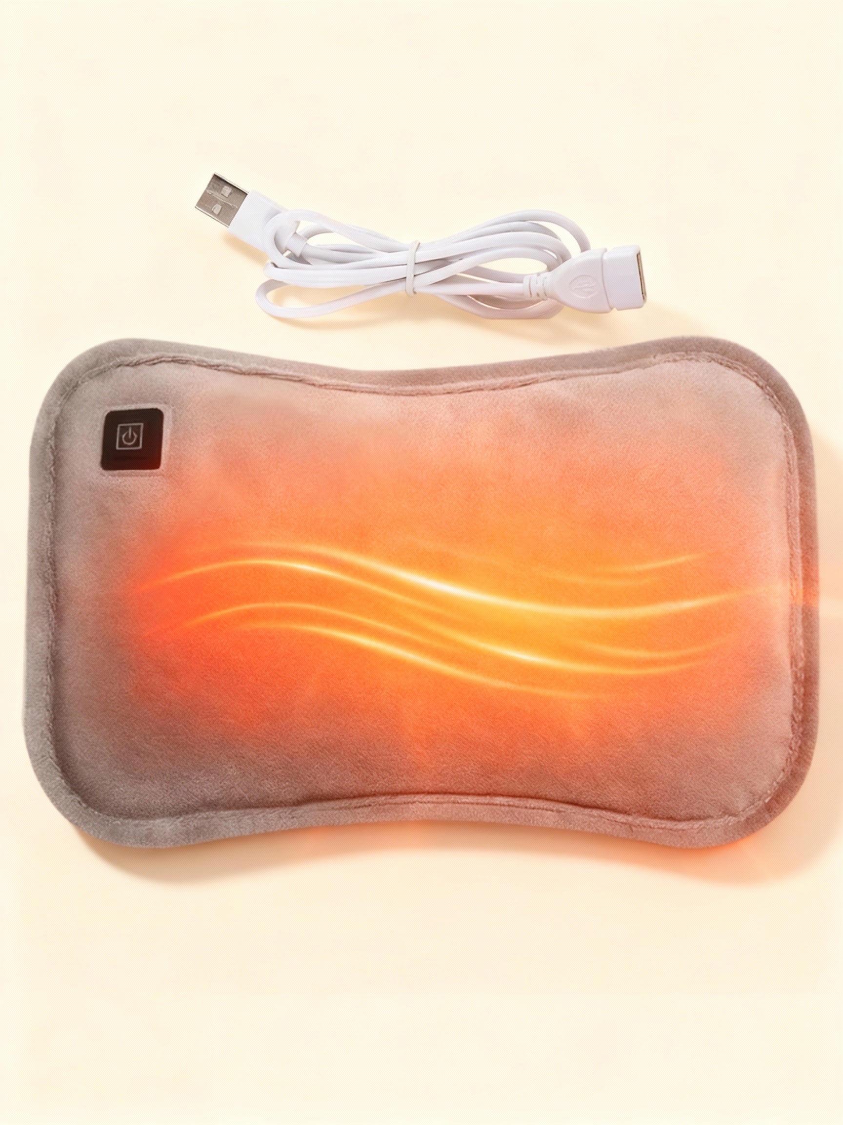 BowLift | Portable USB Rechargeable Heating Pad | 30x20 cm | Fast Heating, Multipurpose Hand/Body Warmer