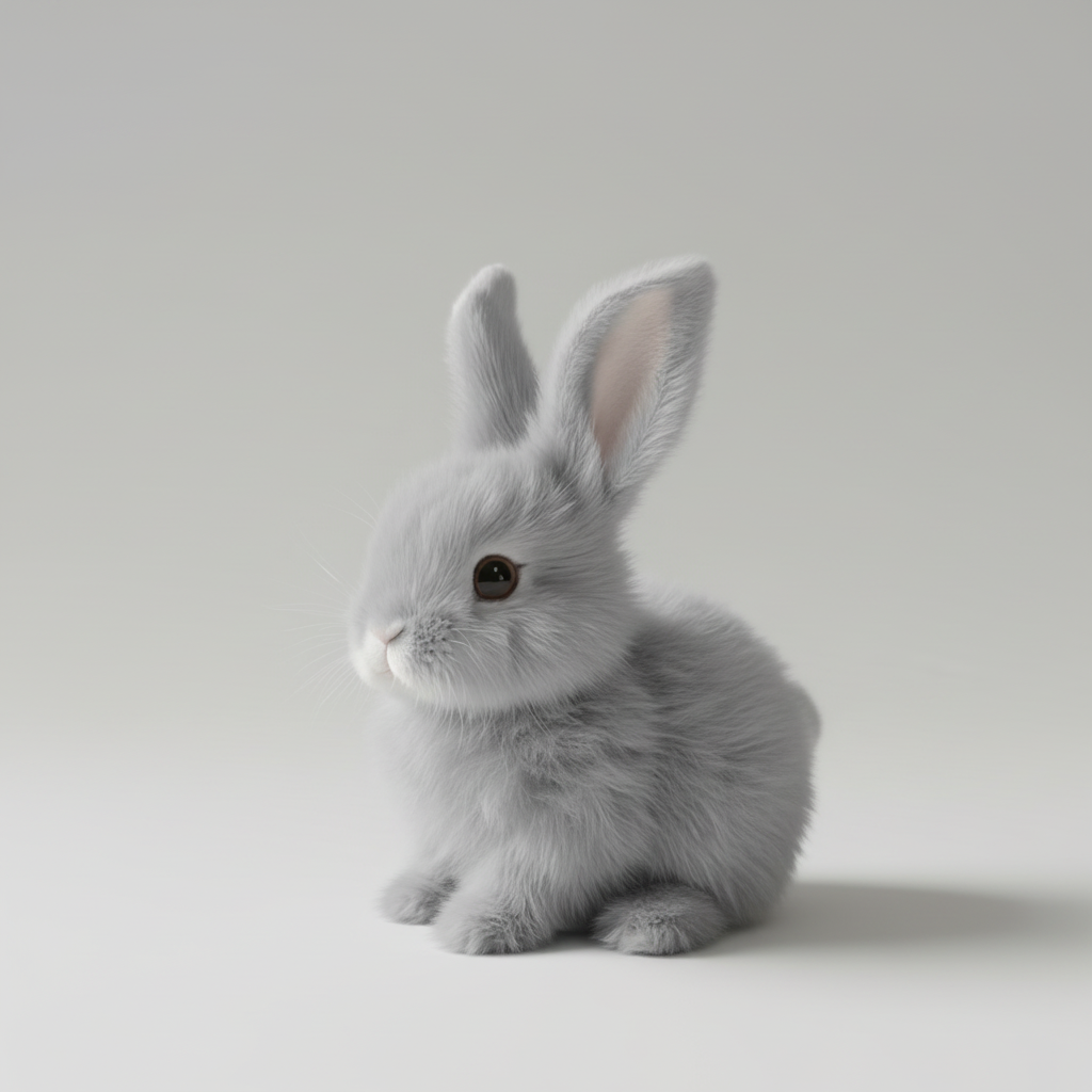 BowLift | BunnyLoom Interactive Plush | Motorized Kinetic Hopping Mechanism | Hypoallergenic Synthetic Fiber Chassis | Battery-Operated Sensory Toy (AA) | 22cm High-Density Electronic Plush