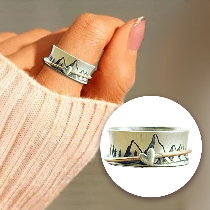 BowLift | Climbing Further Silver Ring