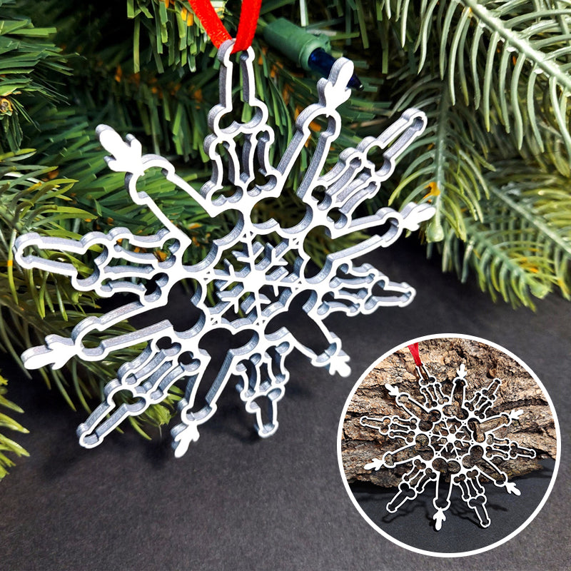 BowLift | Funny Snowflake Ornaments