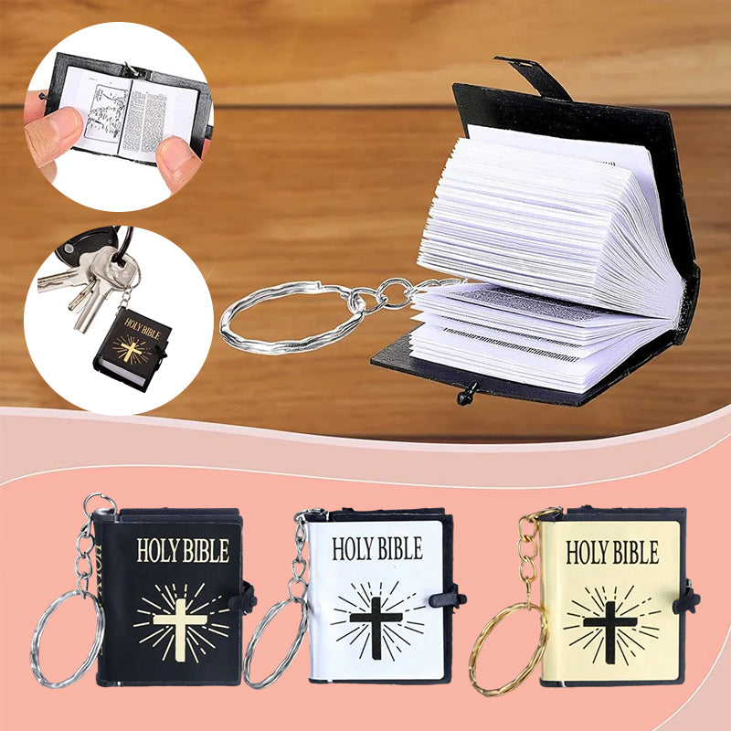 BowLift | Mini Book Bible Keychain