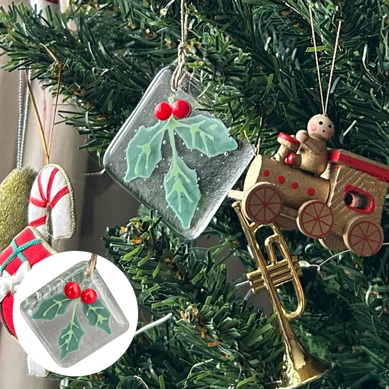 BowLift | Fused Glass Christmas Tree Decoration