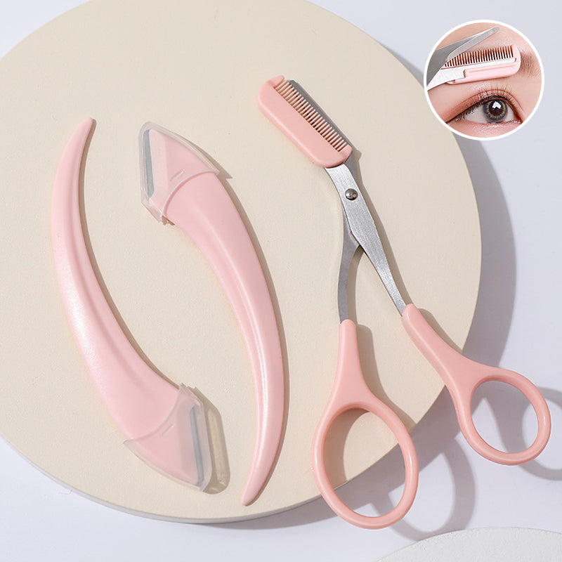 BowLift | Eyebrow Trimmer Set Eyebrow Scissors with Comb️