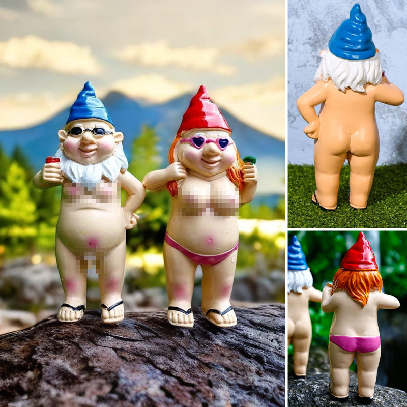 BowLift | Cheeky Garden Gnome Funny Statue