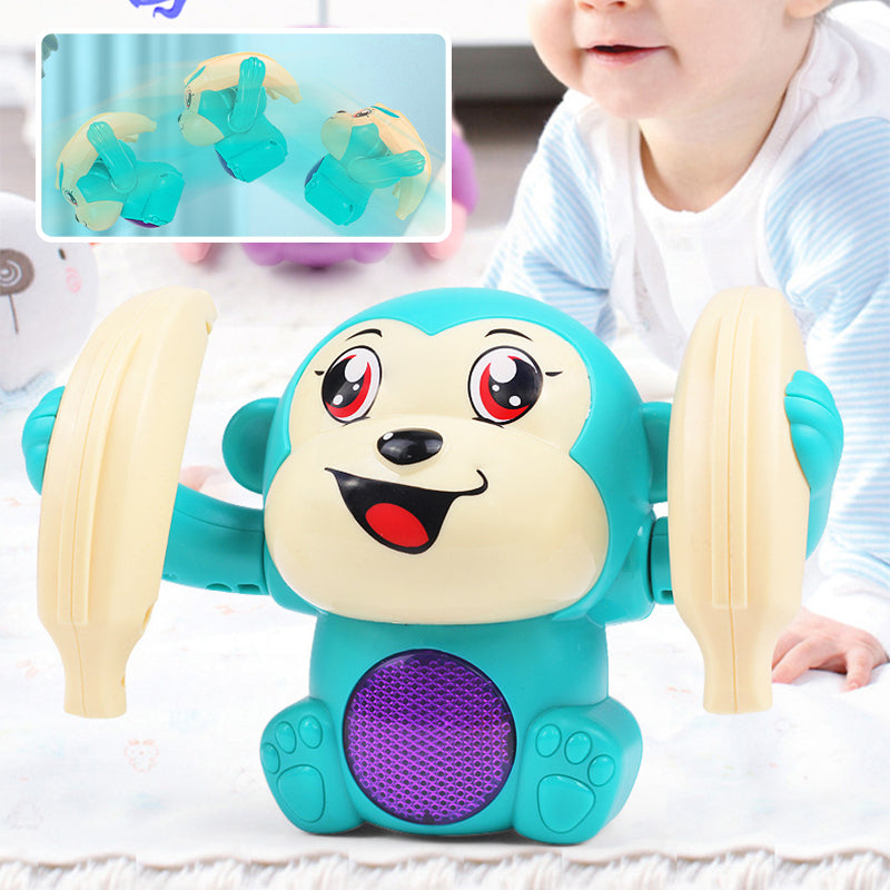 BowLift | Early Infant Electric Flip And Head Monkey Toy