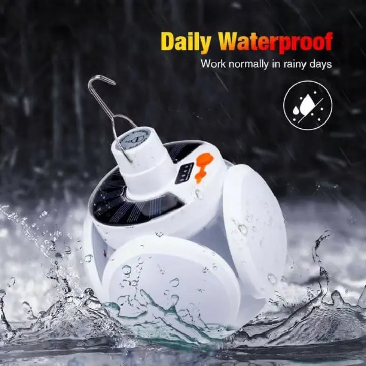 BowLift | Foldable Solar LED Lamp with Clip – Motion-Sensitive & Wireless