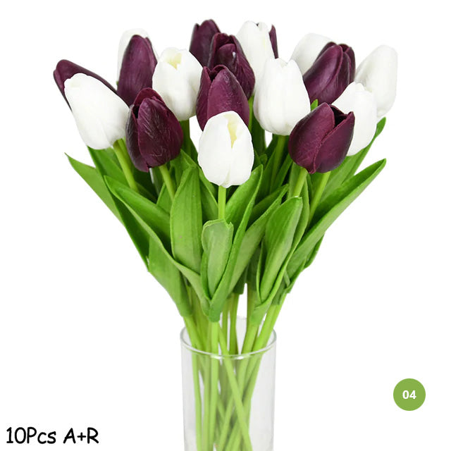 BowLift | Fashion Tulip Artificial Flowers For maintenance-free creative home decor Floral Displays For living room dining room Nordic Home Decoration