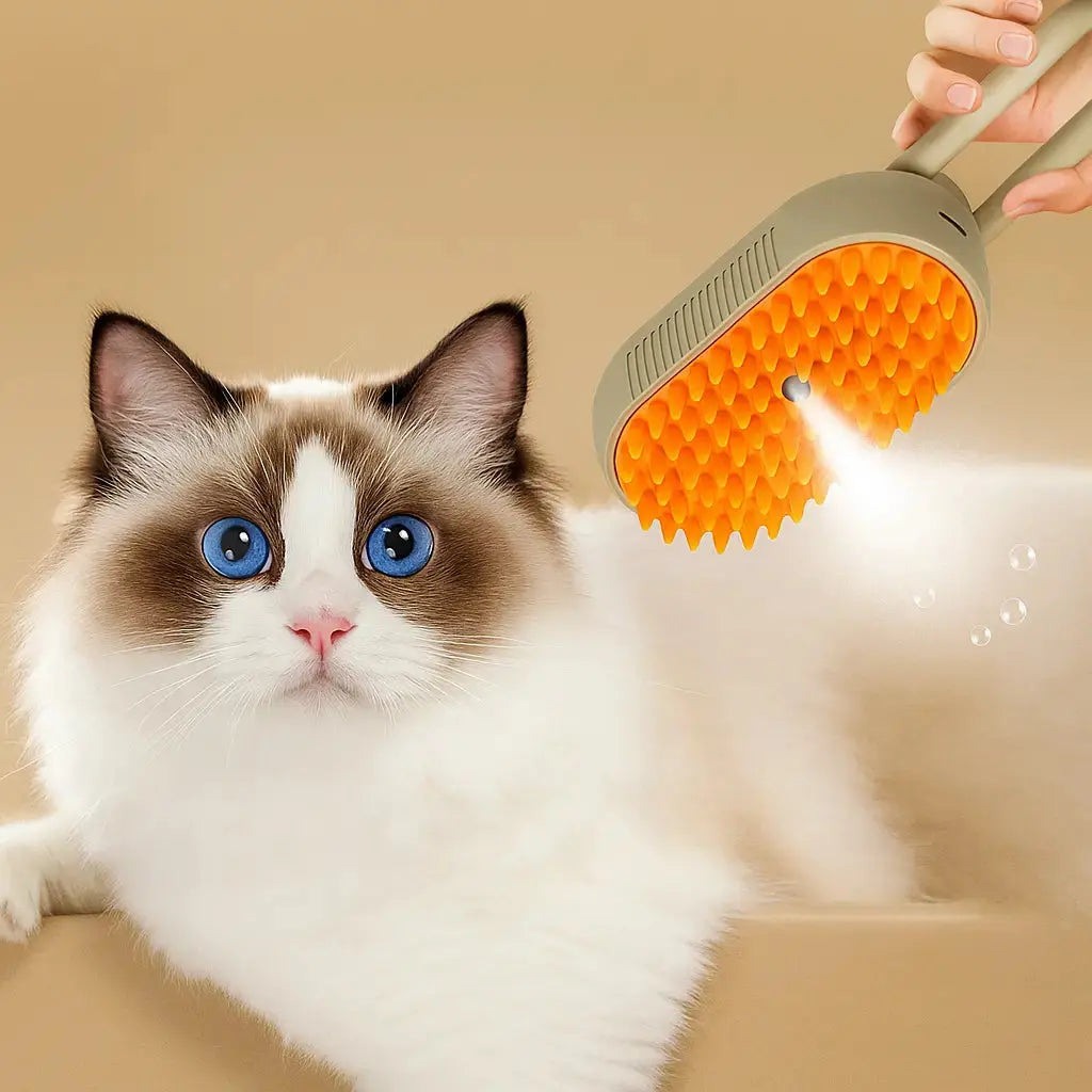 BowLift | Fine mist spray comb for dogs & cats – combing & moistening in one step