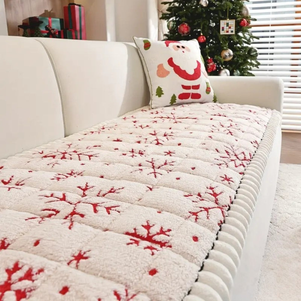 BowLift | Festive Holiday Winter Sofa Cover
