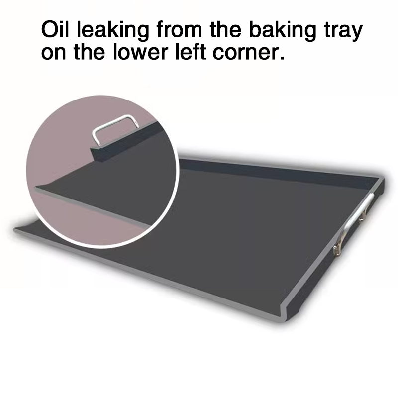 BowLift | Flat Top Plancha Comal 50*40cm Universal Flat Top Rectangular Pan, Bbq Charcoal/Gas Grill With 2 Handles, Suitable For Grilling At Camping, Tailgating And Parties