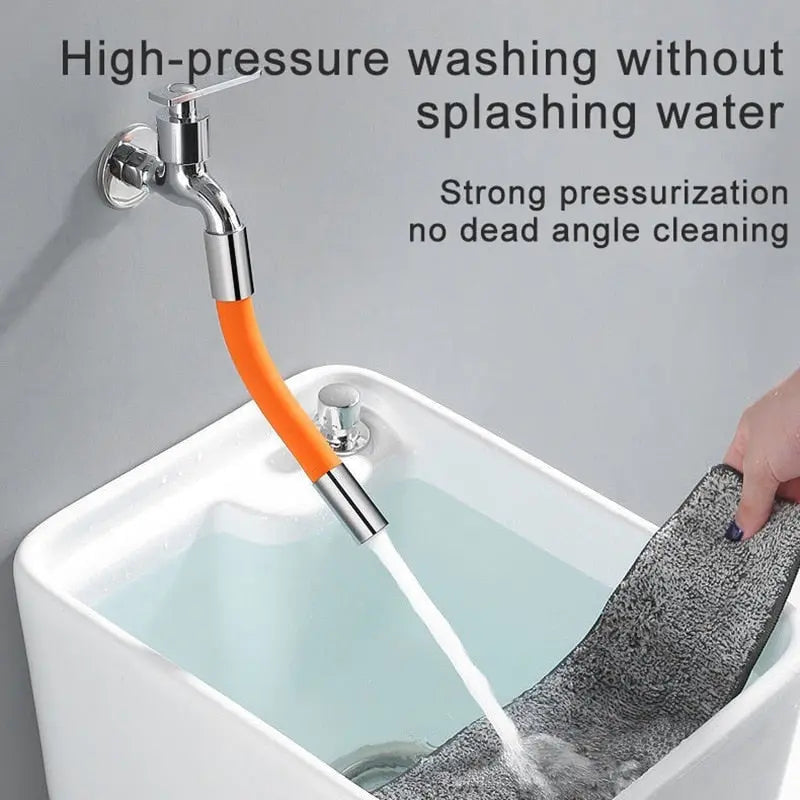 BowLift | Flexible 360° Faucet Extender – Easy Water Access