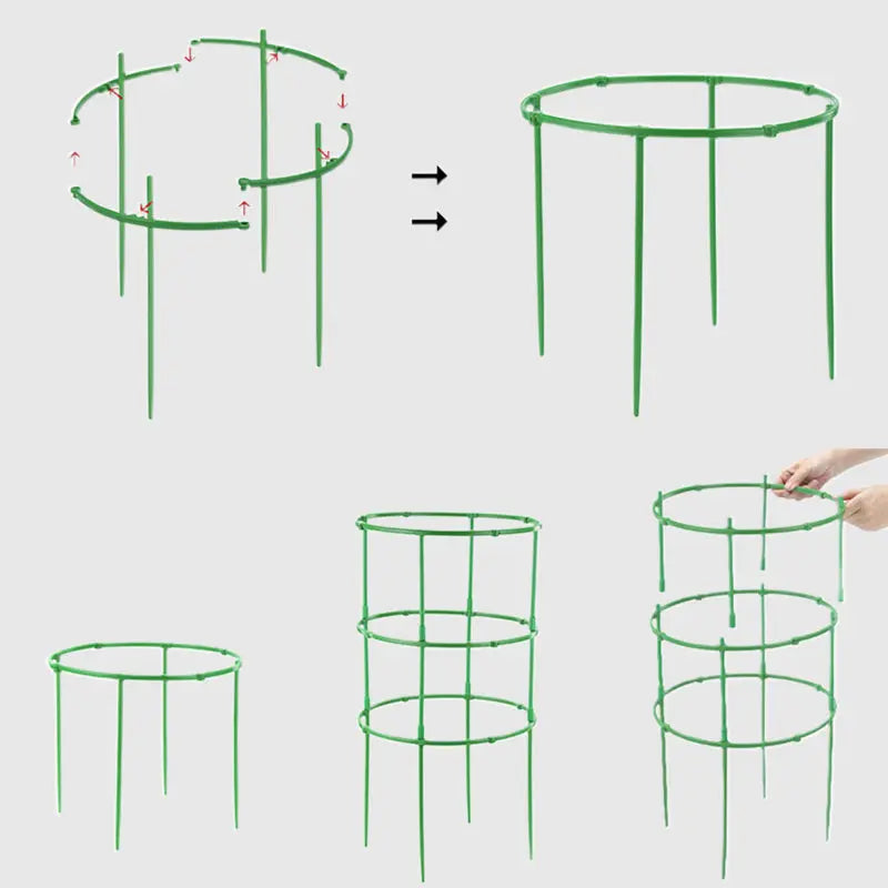 BowLift | Flexible Plant Support Frame — Weatherproof Garden Support with Tool-Free Assembly