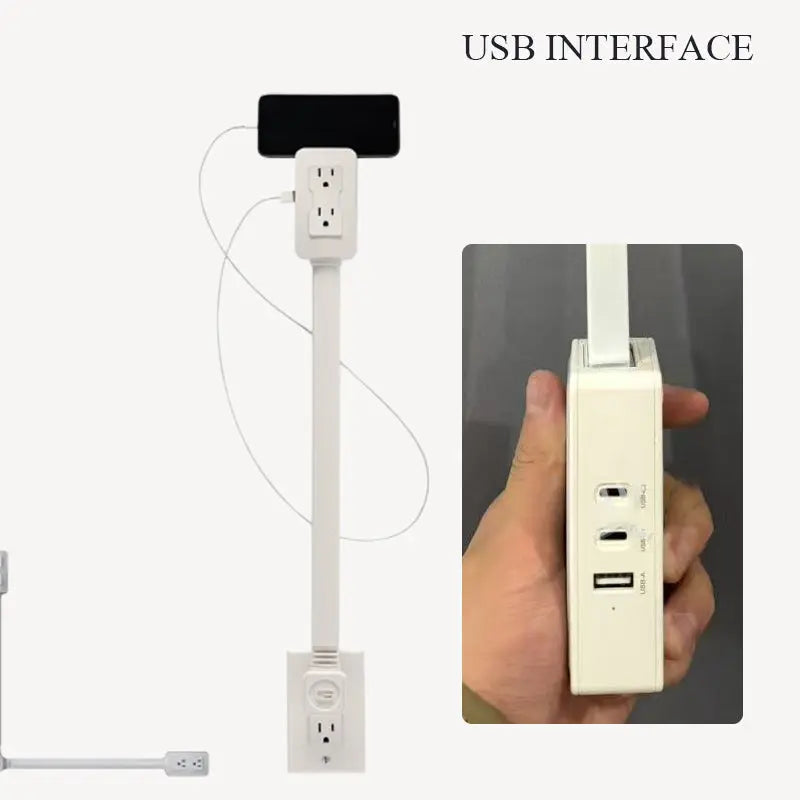 BowLift | Flexible plug adapter with swivel joint – Practical for hard-to-reach sockets