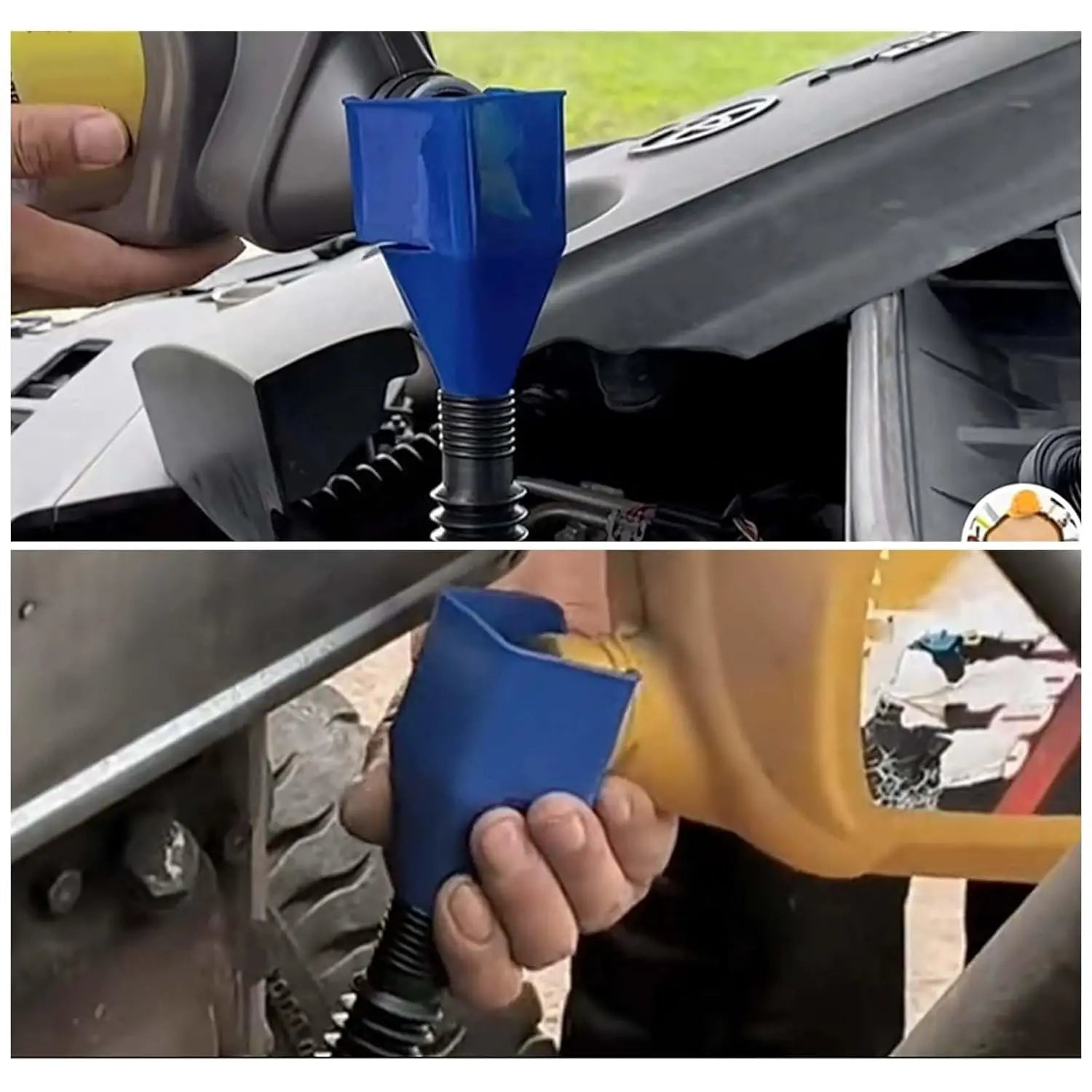 BowLift | Flexible funnel with wide opening and built-in filter – No more spills!
