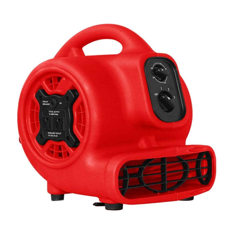 BowLift | Floor Blower 1/4 HP 925 CFM Air Mover with 4 Blowing Angles for Janitorial Home Commercial Industrail Use